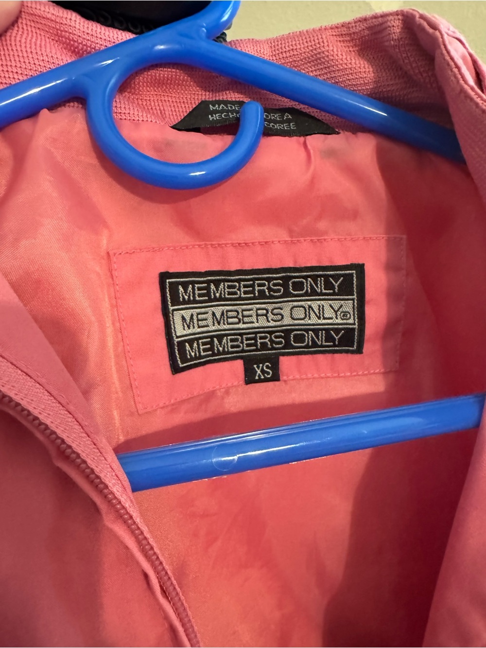 Members Only Pink Jacket - Picture 3 of 5